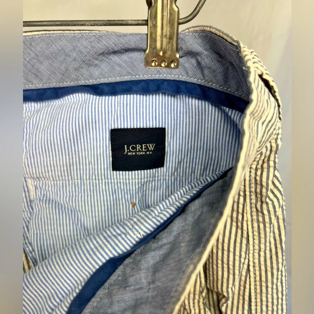 J. CREW Seersucker Shorts